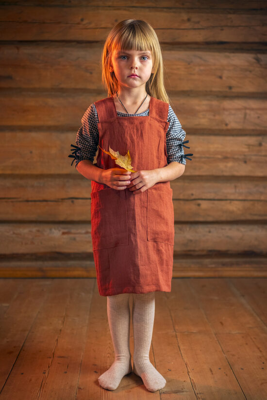 Lina bērnu priekšauts