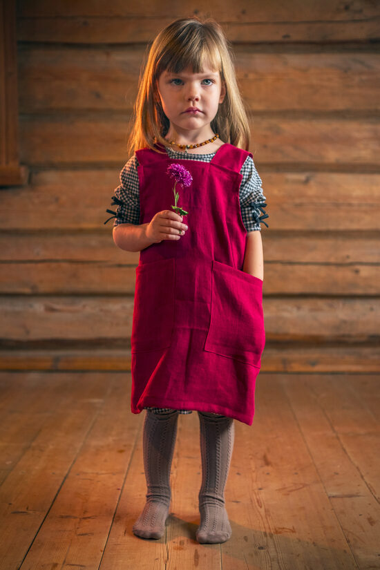 Lina bērnu priekšauts