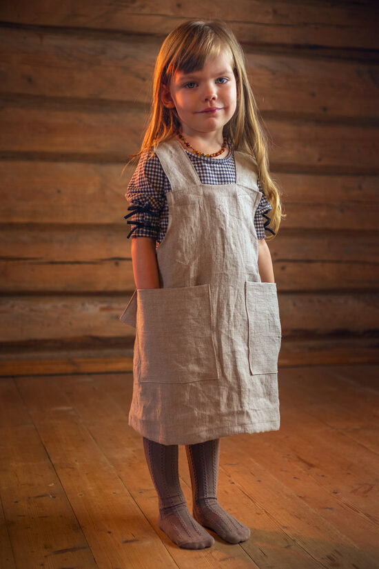 Lina bērnu priekšauts