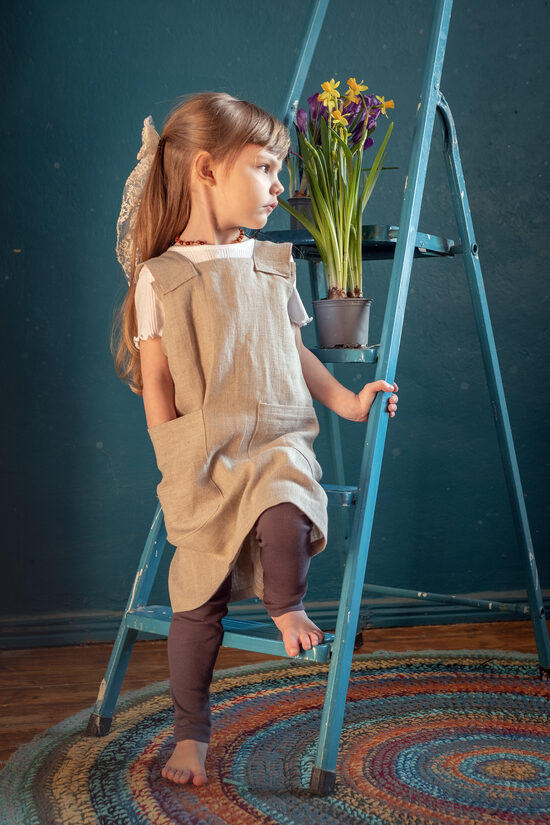 Lina bērnu priekšauts